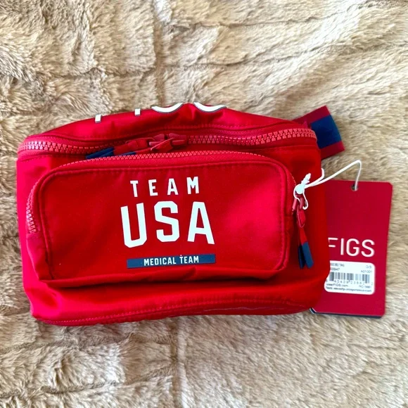 NWT FIGS x Team USA Summer Paris Olympics 2024 Belt Bag - Picture 1 of 8